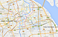 Shanghai Airport Map, Pudong International Airport, Hongqiao International Airport