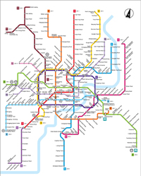 Shanghai Subway Map, Shanghai Metro Map